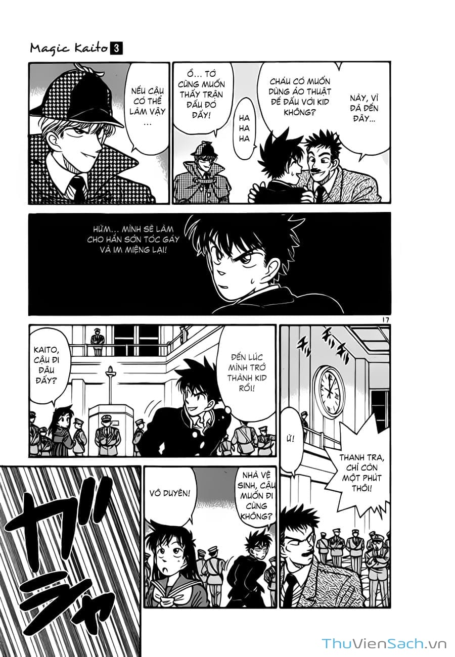 Truyện Tranh Siêu Đạo Chích Kid - Magic Kaito trang 4