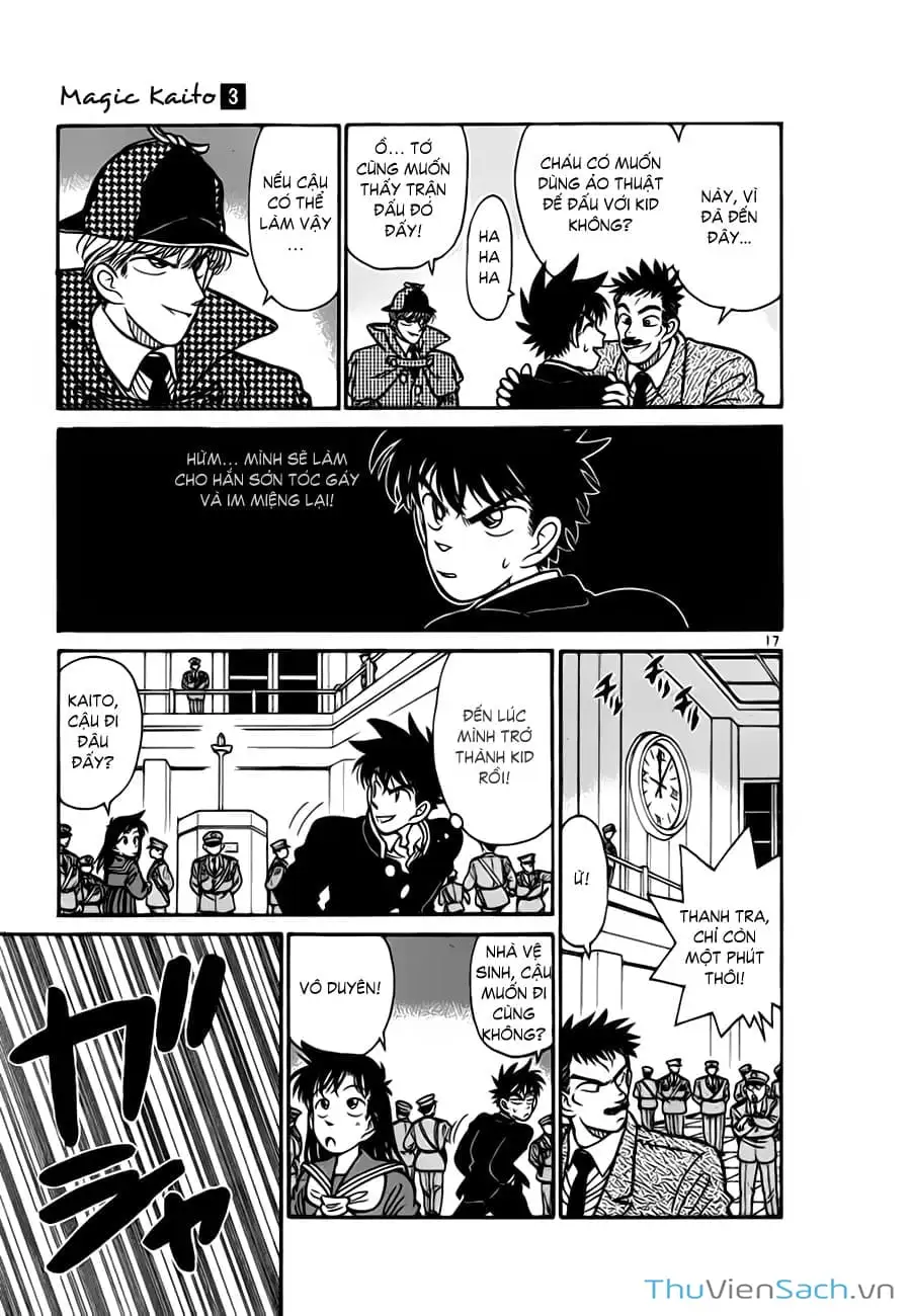 Truyện Tranh Siêu Đạo Chích Kid - Magic Kaito trang 4