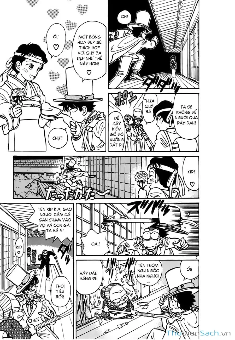 Truyện Tranh Siêu Đạo Chích Kid - Magic Kaito trang 4