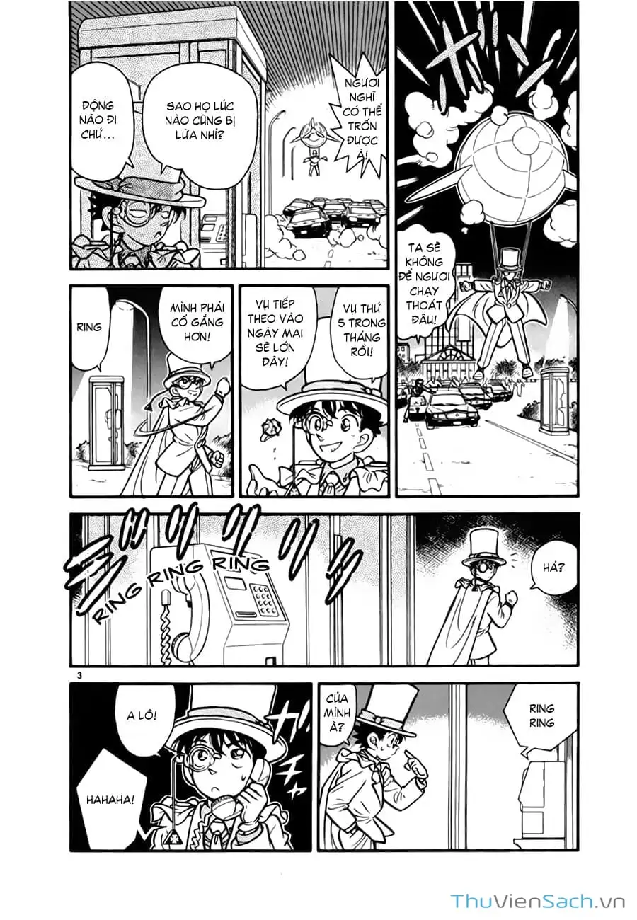 Truyện Tranh Siêu Đạo Chích Kid - Magic Kaito trang 4