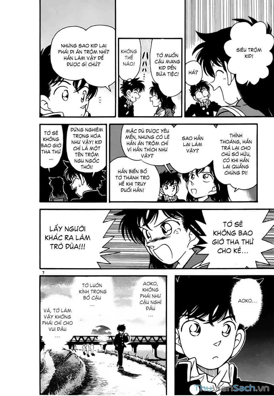 Truyện Tranh Siêu Đạo Chích Kid - Magic Kaito trang 4