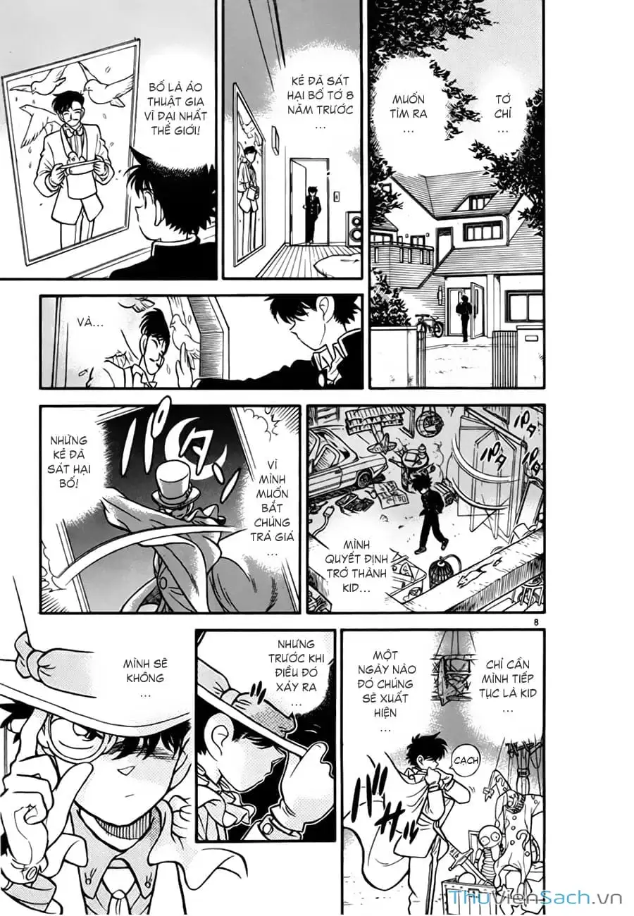 Truyện Tranh Siêu Đạo Chích Kid - Magic Kaito trang 4
