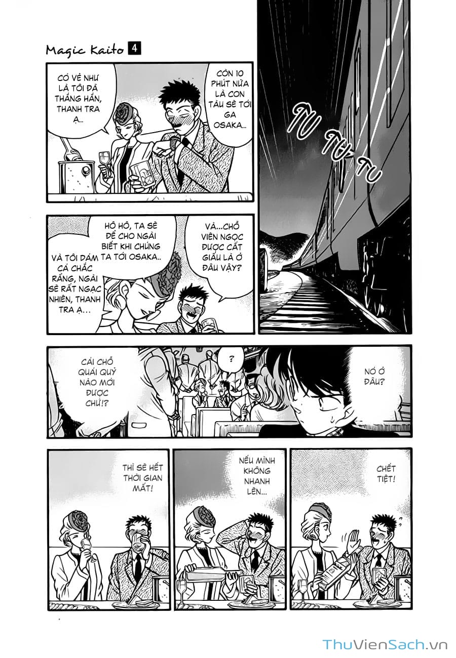 Truyện Tranh Siêu Đạo Chích Kid - Magic Kaito trang 4