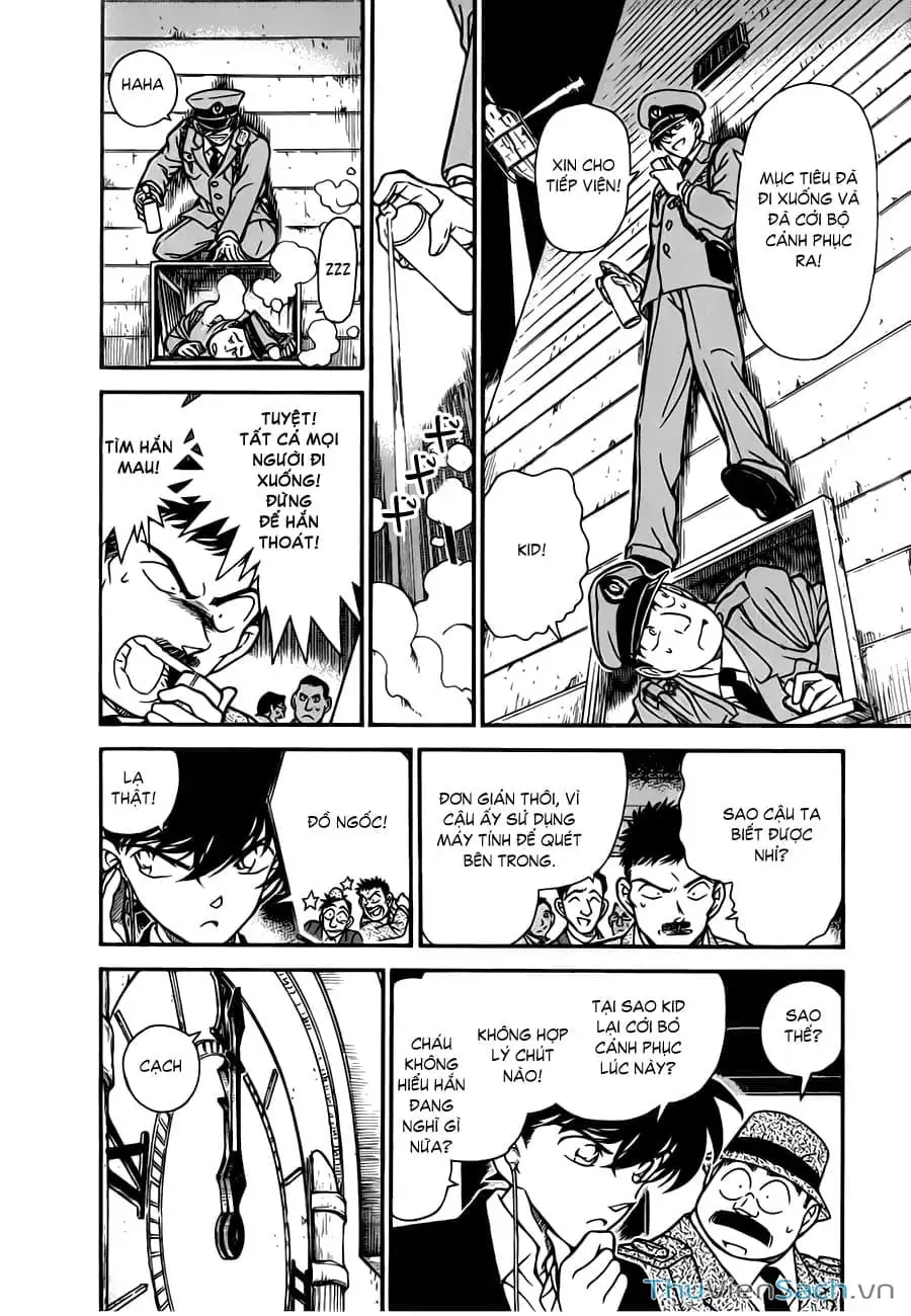 Truyện Tranh Siêu Đạo Chích Kid - Magic Kaito trang 4