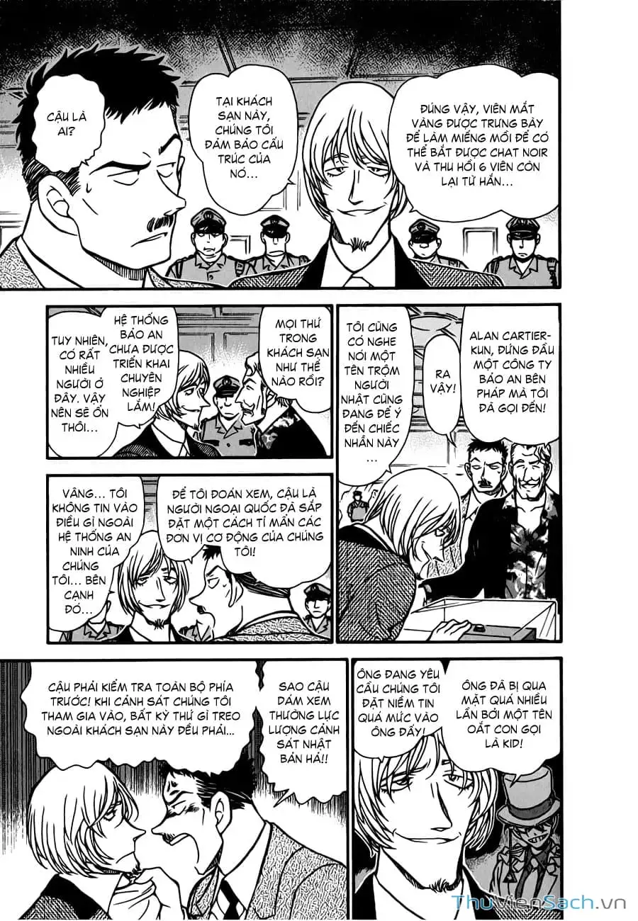 Truyện Tranh Siêu Đạo Chích Kid - Magic Kaito trang 4