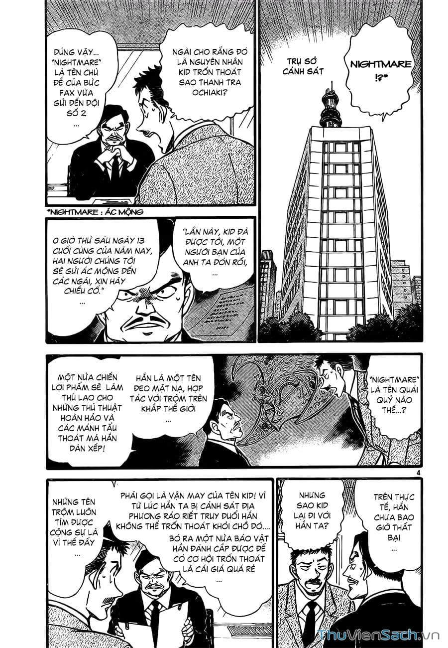 Truyện Tranh Siêu Đạo Chích Kid - Magic Kaito trang 4