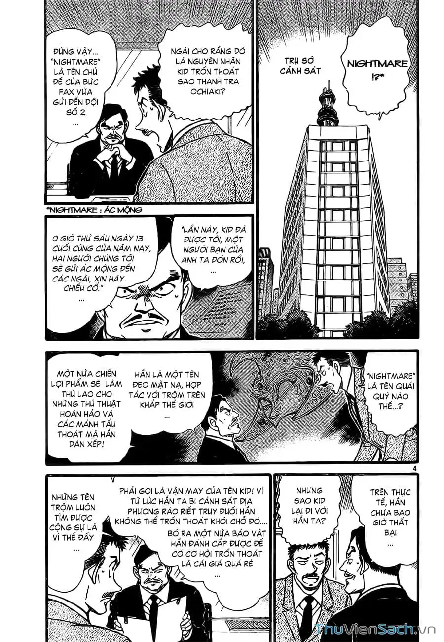 Truyện Tranh Siêu Đạo Chích Kid - Magic Kaito trang 4