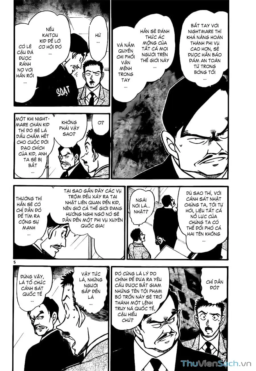 Truyện Tranh Siêu Đạo Chích Kid - Magic Kaito trang 4