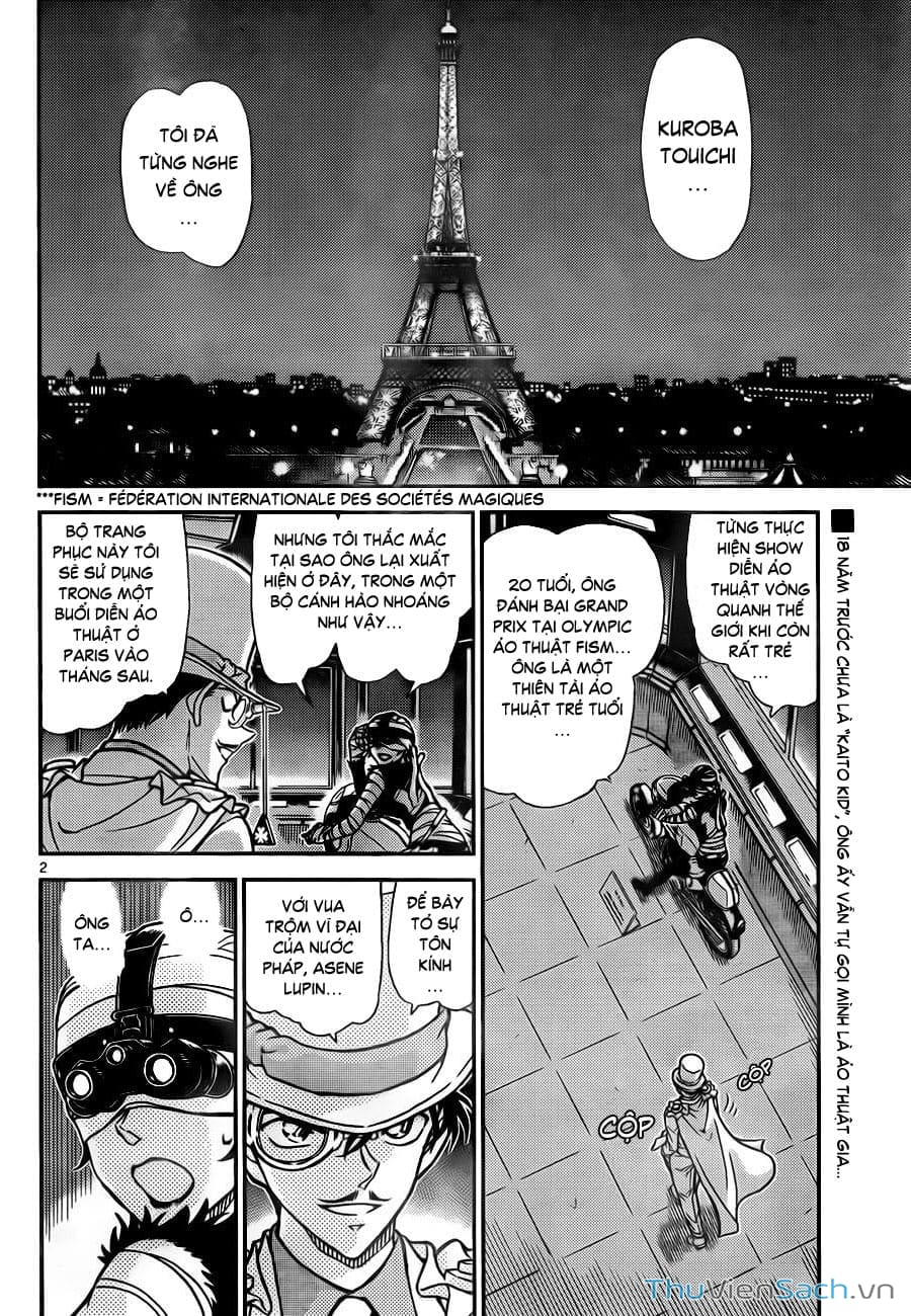Truyện Tranh Siêu Đạo Chích Kid - Magic Kaito trang 4