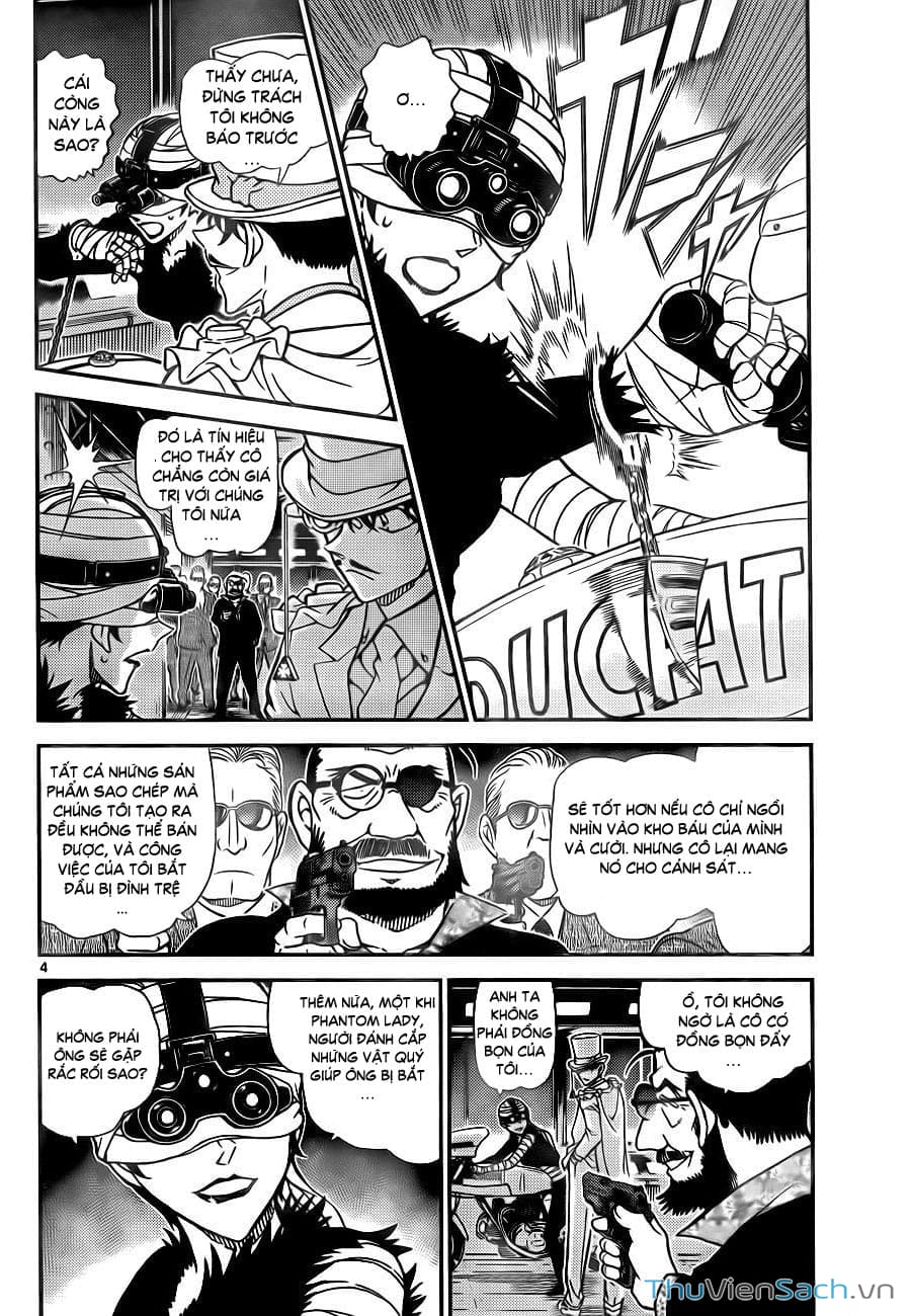 Truyện Tranh Siêu Đạo Chích Kid - Magic Kaito trang 4