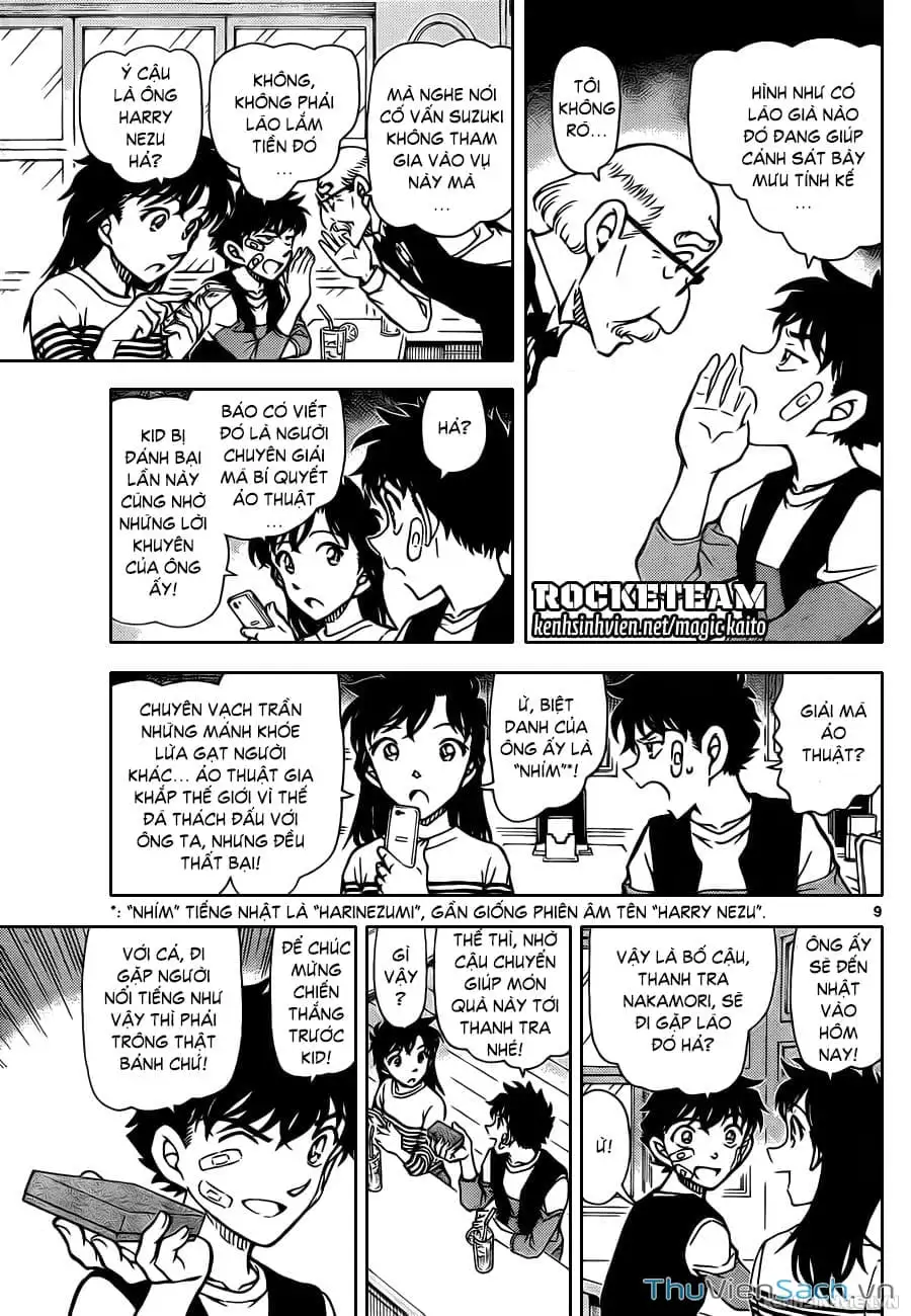 Truyện Tranh Siêu Đạo Chích Kid - Magic Kaito trang 4