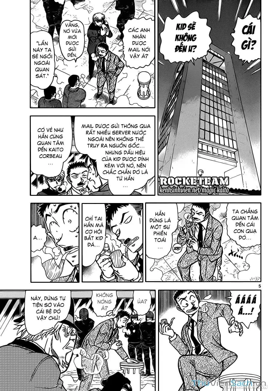 Truyện Tranh Siêu Đạo Chích Kid - Magic Kaito trang 4
