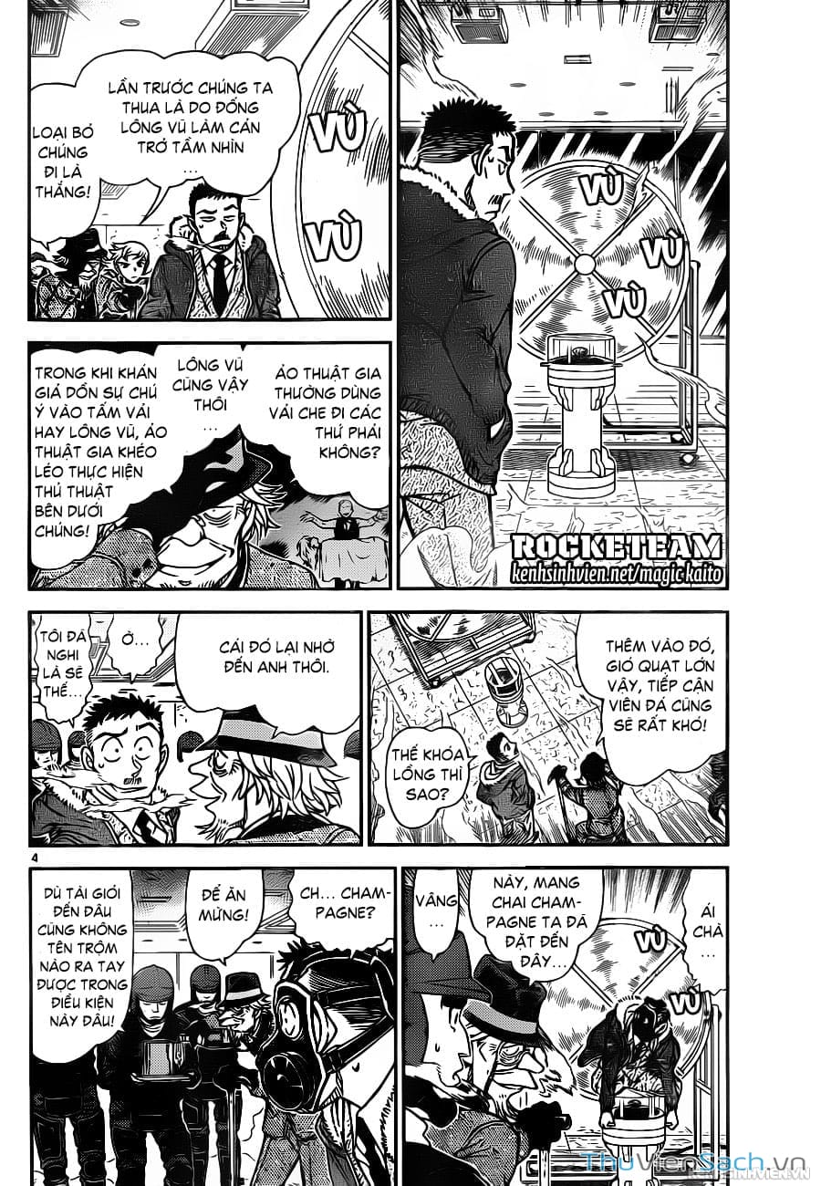 Truyện Tranh Siêu Đạo Chích Kid - Magic Kaito trang 4