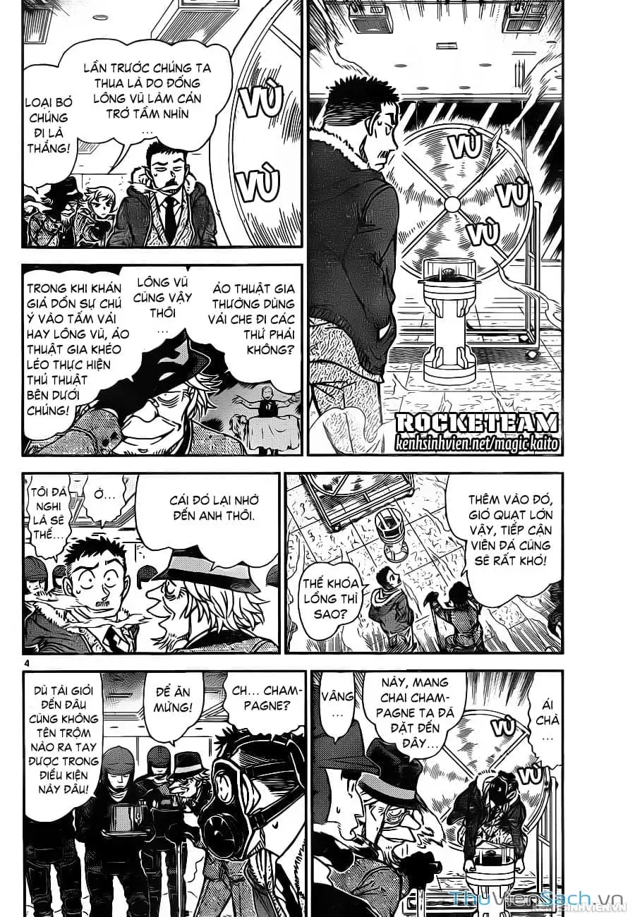 Truyện Tranh Siêu Đạo Chích Kid - Magic Kaito trang 4