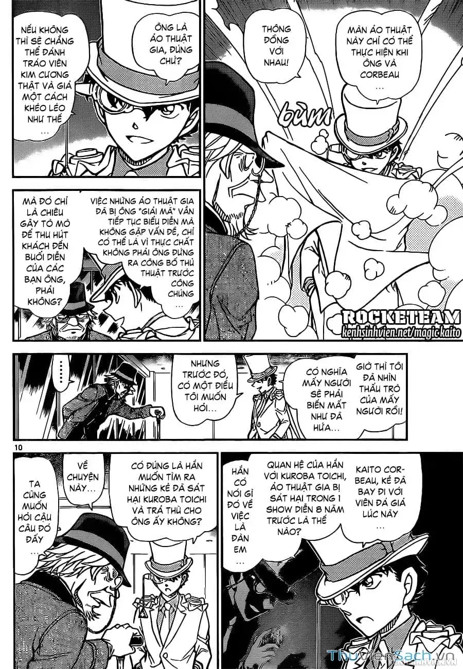Truyện Tranh Siêu Đạo Chích Kid - Magic Kaito trang 4