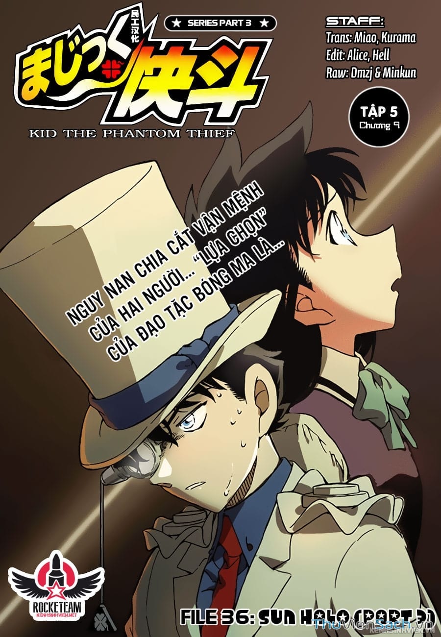 Truyện Tranh Siêu Đạo Chích Kid - Magic Kaito trang 4