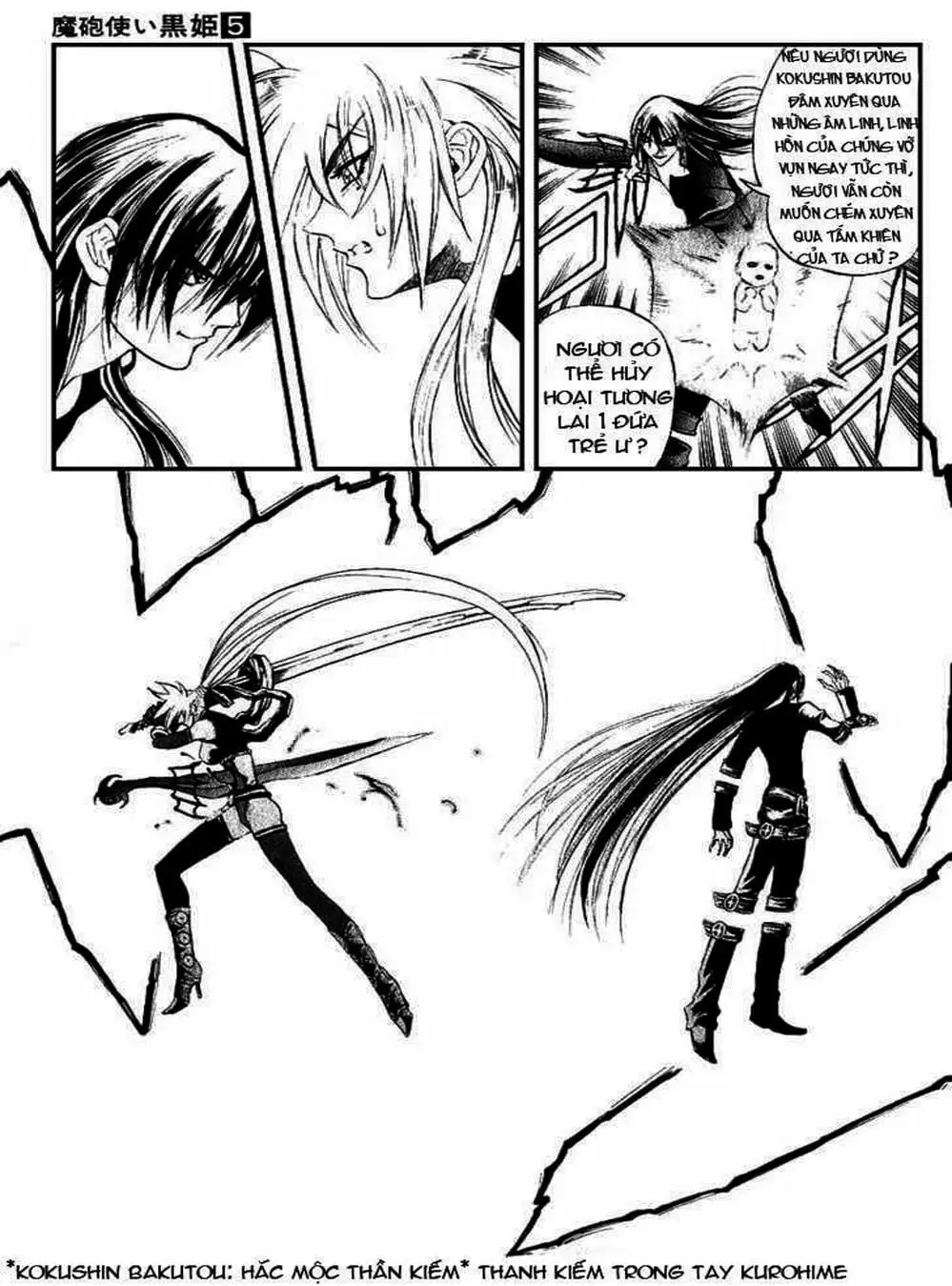 Truyện Tranh Phù Thủy Phép Thuật - Mahou Tsukai Kurohime trang 5