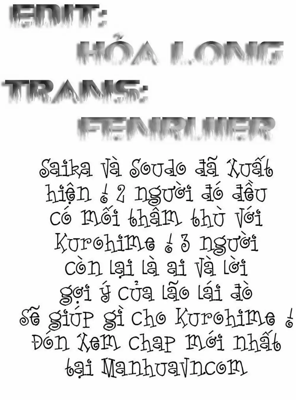 Truyện Tranh Phù Thủy Phép Thuật - Mahou Tsukai Kurohime trang 5