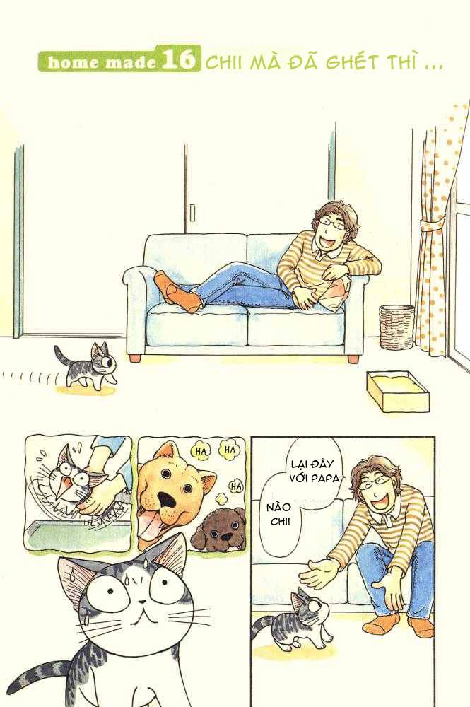 Truyện Tranh Mái Ấm Của Chi - Chii’s Sweet Home trang 3