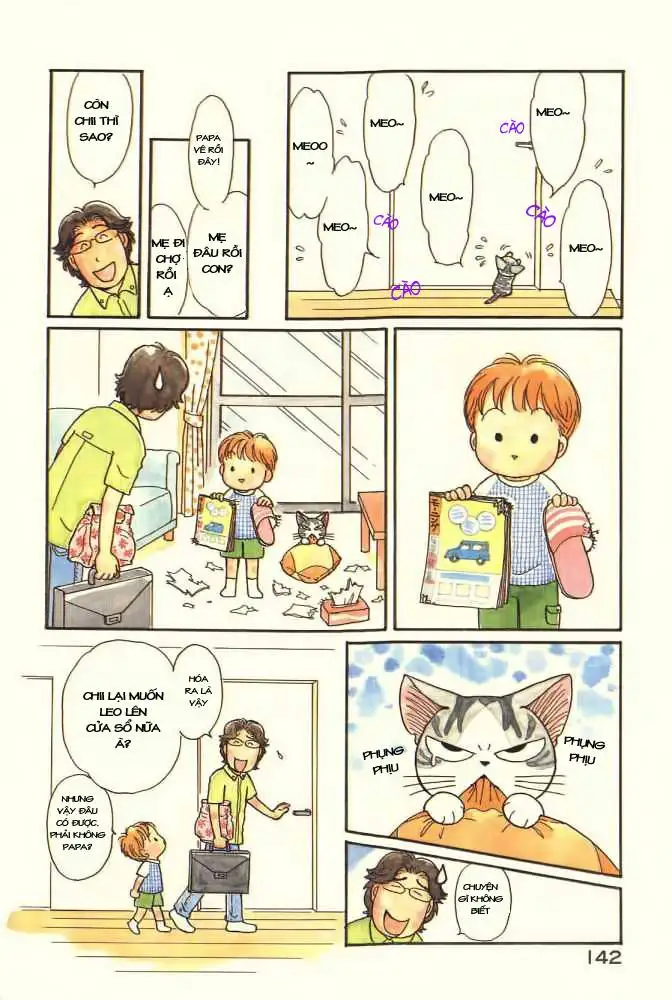Truyện Tranh Mái Ấm Của Chi - Chii’s Sweet Home trang 3