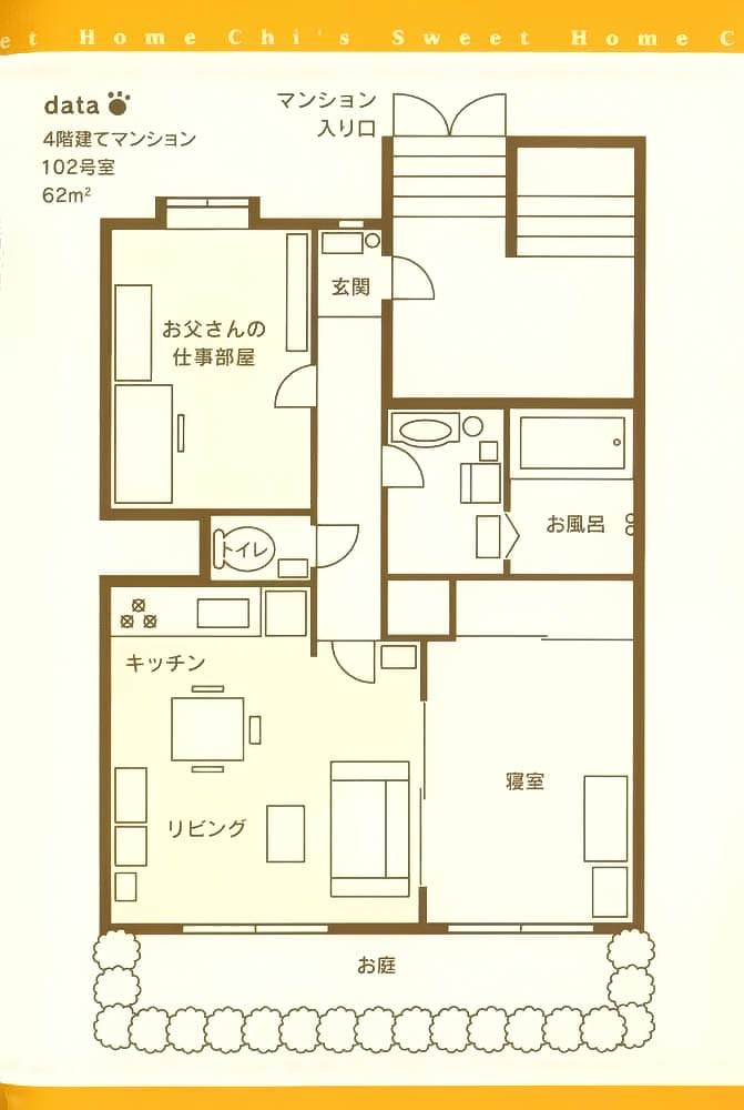 Truyện Tranh Mái Ấm Của Chi - Chii’s Sweet Home trang 3