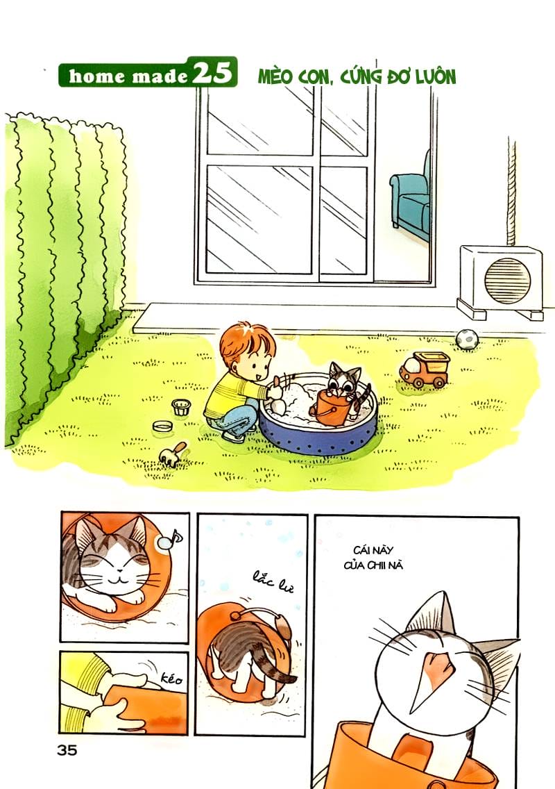 Truyện Tranh Mái Ấm Của Chi - Chii’s Sweet Home trang 3