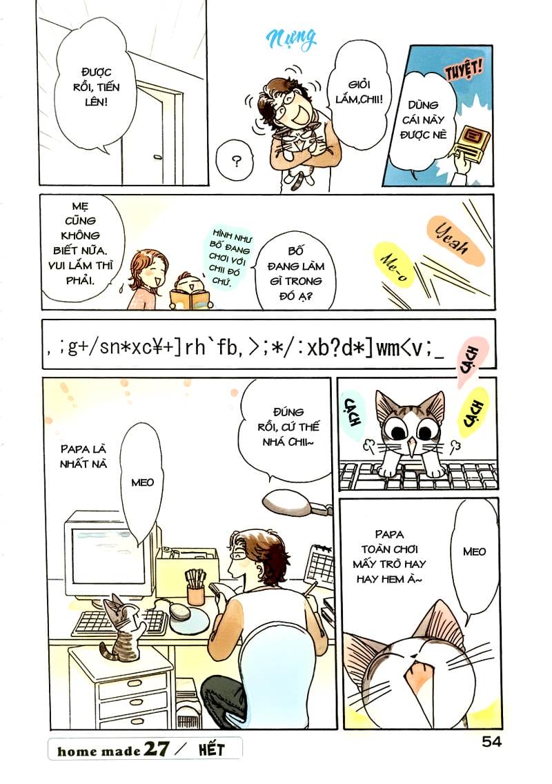 Truyện Tranh Mái Ấm Của Chi - Chii’s Sweet Home trang 3
