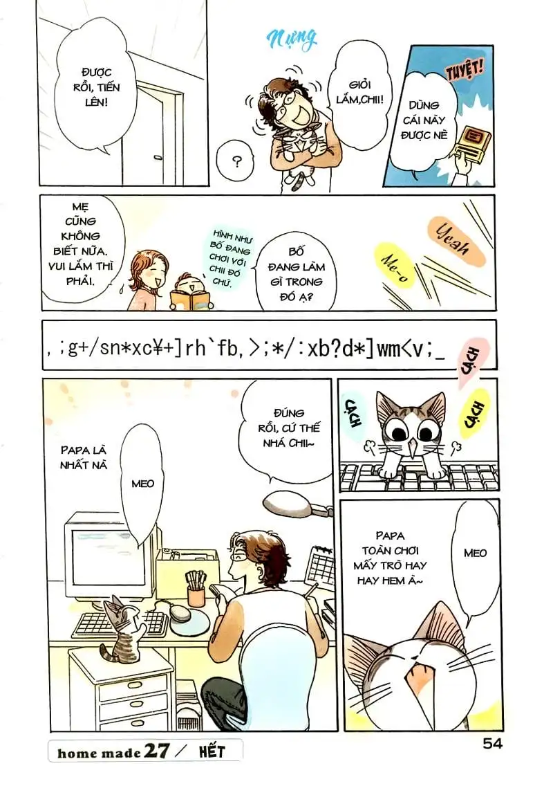 Truyện Tranh Mái Ấm Của Chi - Chii’s Sweet Home trang 3