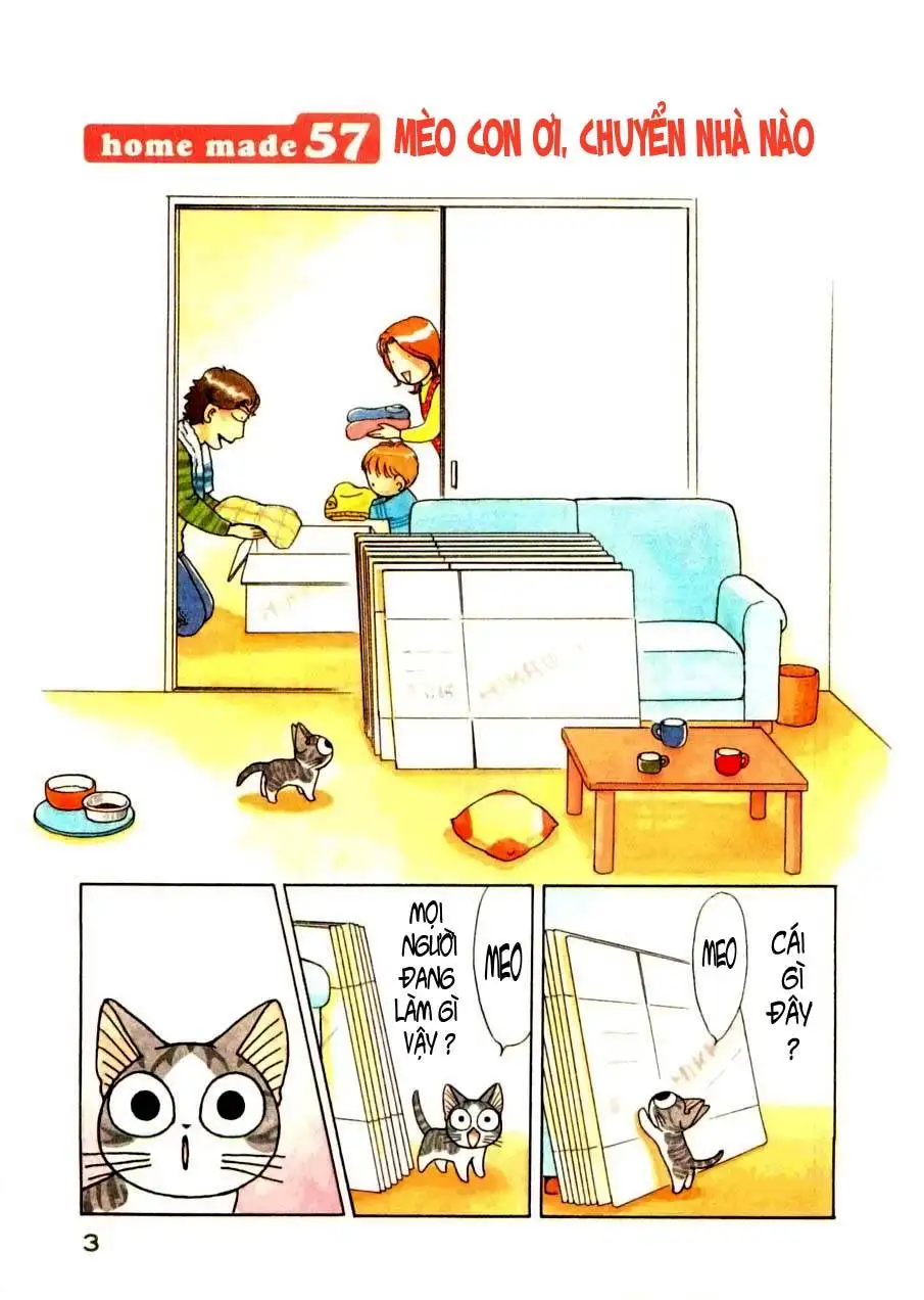 Truyện Tranh Mái Ấm Của Chi - Chii’s Sweet Home trang 3