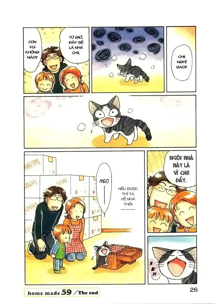 Truyện Tranh Mái Ấm Của Chi - Chii’s Sweet Home trang 3