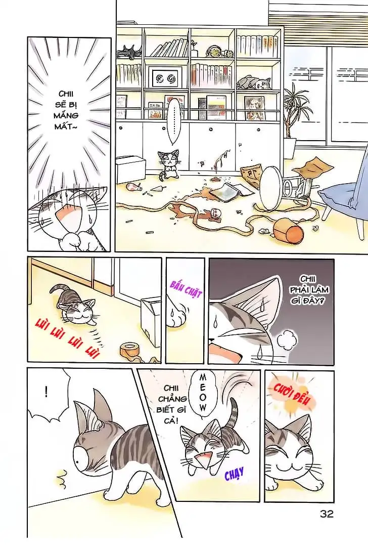 Truyện Tranh Mái Ấm Của Chi - Chii’s Sweet Home trang 3