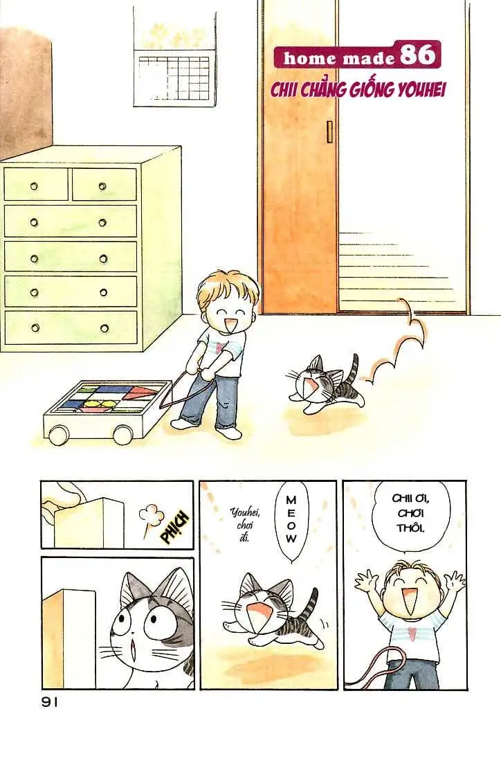 Truyện Tranh Mái Ấm Của Chi - Chii’s Sweet Home trang 3