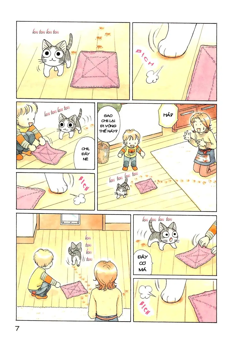 Truyện Tranh Mái Ấm Của Chi - Chii’s Sweet Home trang 3