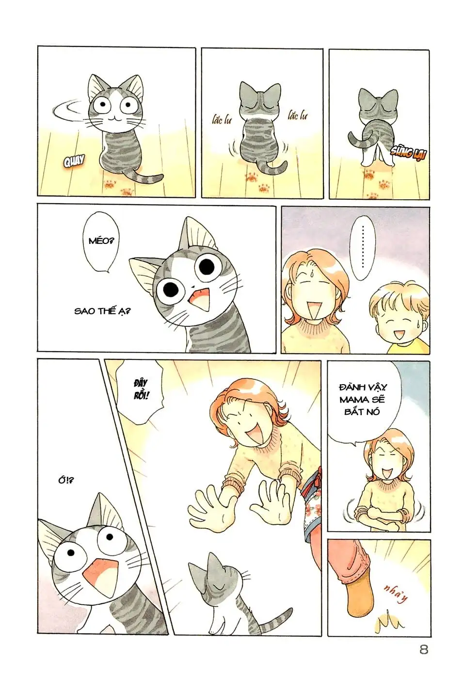 Truyện Tranh Mái Ấm Của Chi - Chii’s Sweet Home trang 3