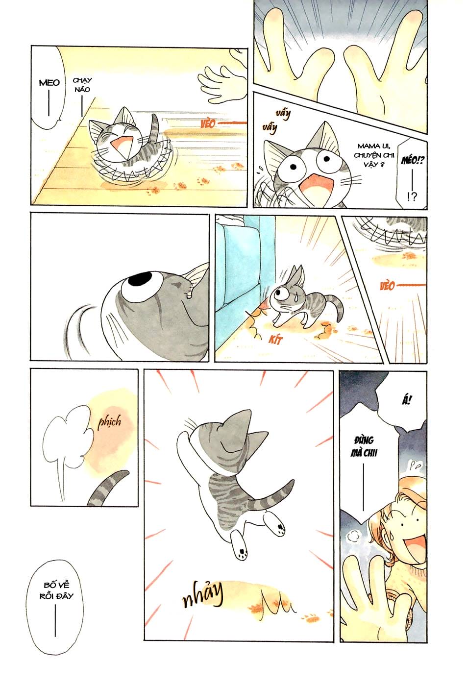 Truyện Tranh Mái Ấm Của Chi - Chii’s Sweet Home trang 3