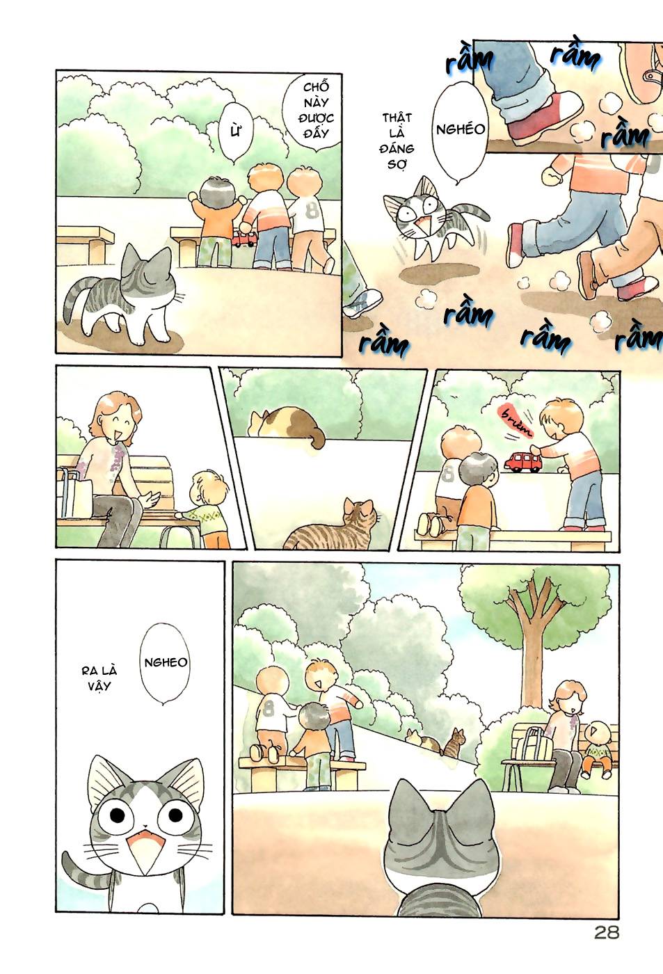 Truyện Tranh Mái Ấm Của Chi - Chii’s Sweet Home trang 3