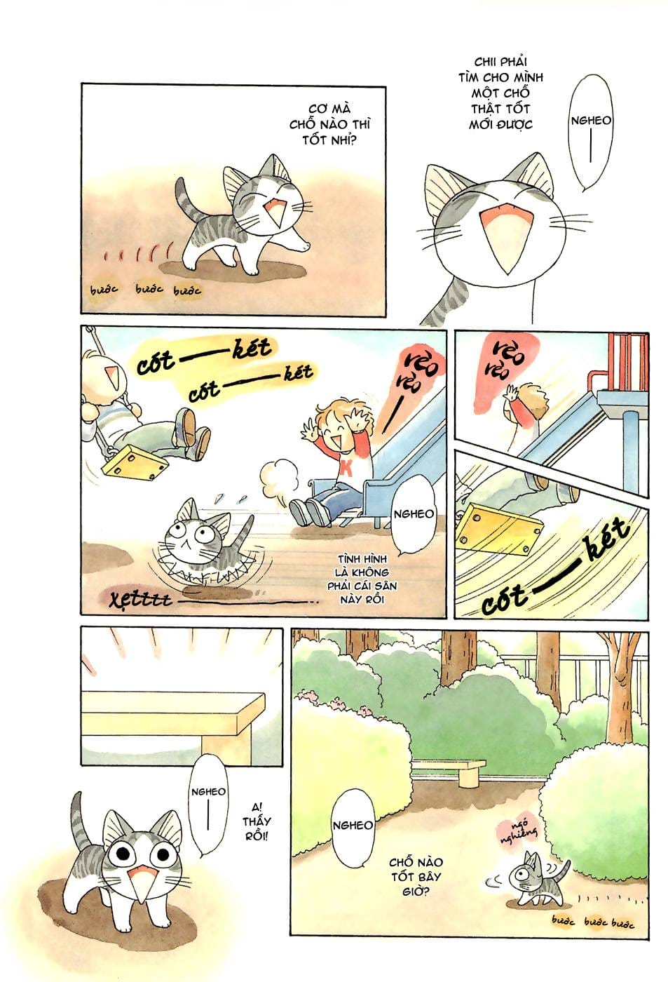 Truyện Tranh Mái Ấm Của Chi - Chii’s Sweet Home trang 3