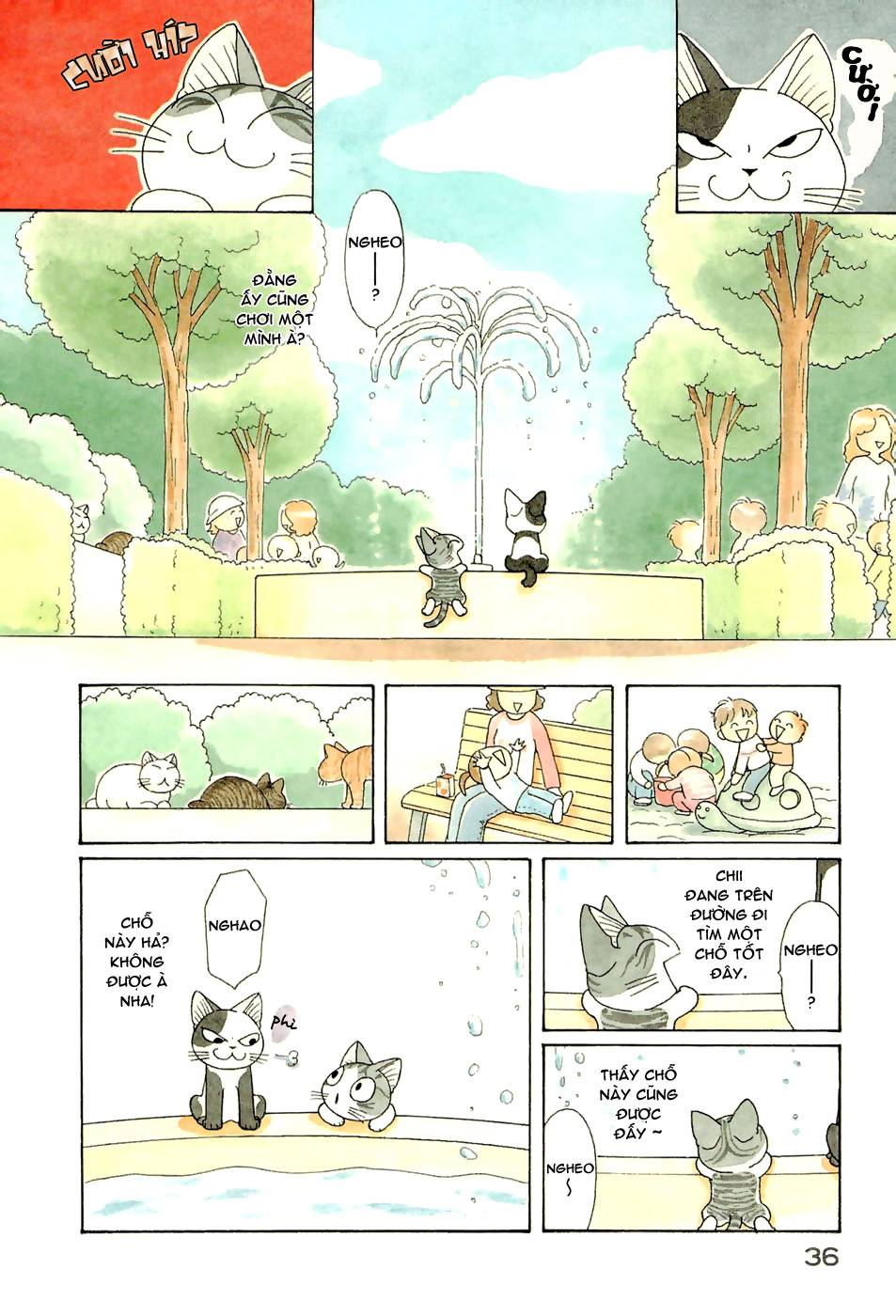 Truyện Tranh Mái Ấm Của Chi - Chii’s Sweet Home trang 3