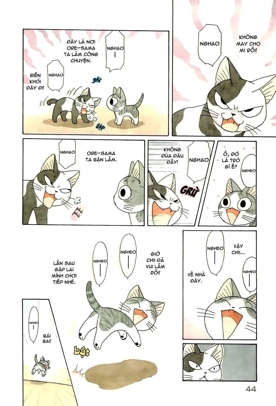 Truyện Tranh Mái Ấm Của Chi - Chii’s Sweet Home trang 3