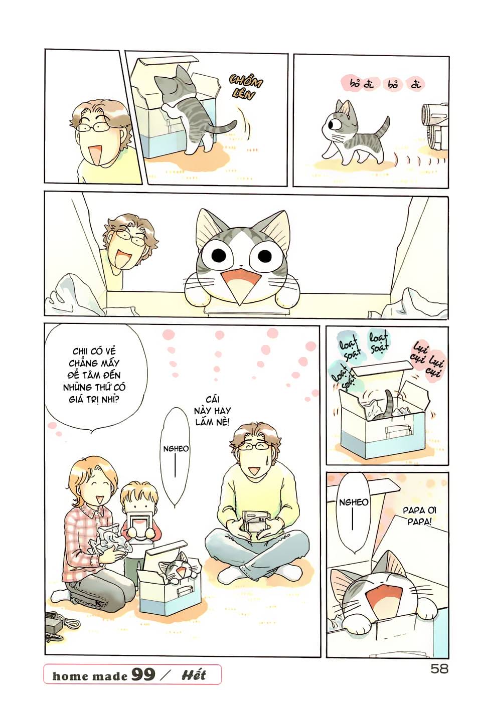 Truyện Tranh Mái Ấm Của Chi - Chii’s Sweet Home trang 3