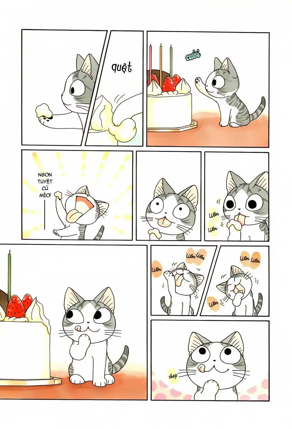 Truyện Tranh Mái Ấm Của Chi - Chii’s Sweet Home trang 3