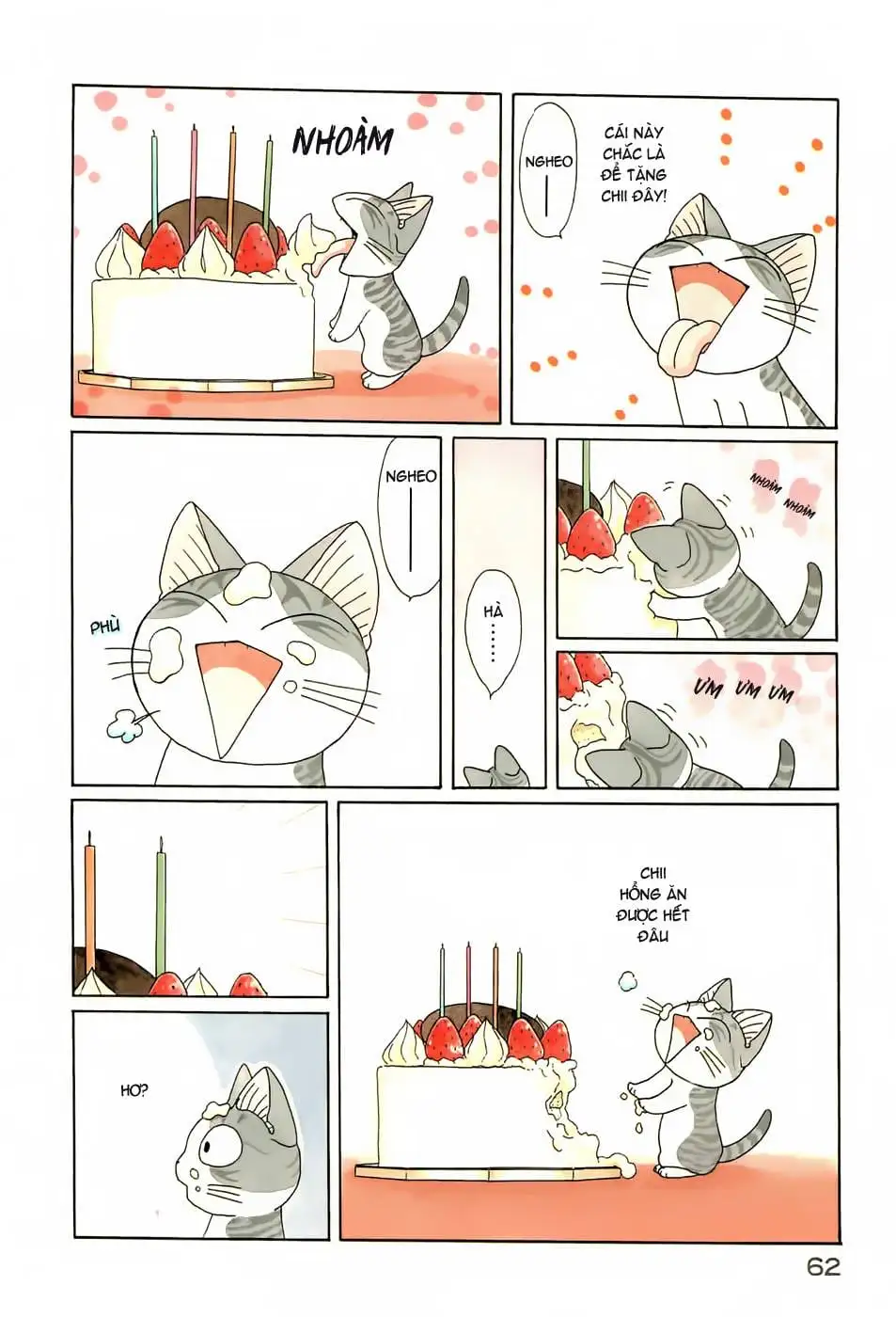 Truyện Tranh Mái Ấm Của Chi - Chii’s Sweet Home trang 3