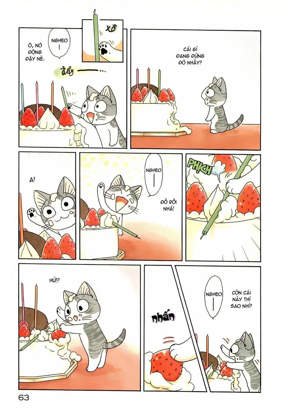 Truyện Tranh Mái Ấm Của Chi - Chii’s Sweet Home trang 3