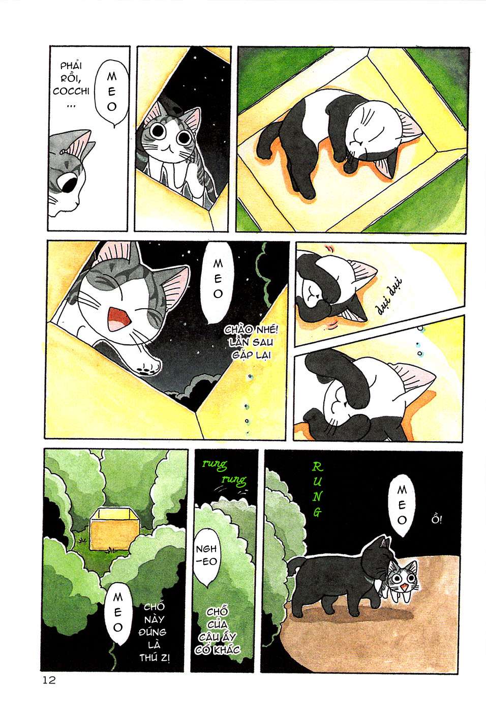 Truyện Tranh Mái Ấm Của Chi - Chii’s Sweet Home trang 3