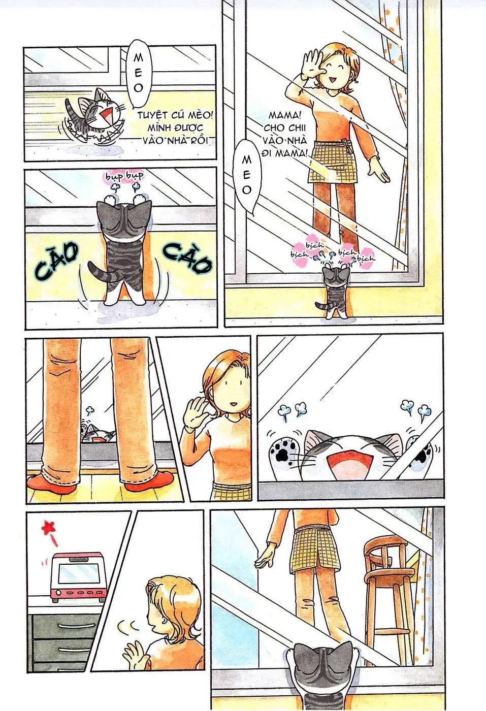 Truyện Tranh Mái Ấm Của Chi - Chii’s Sweet Home trang 3