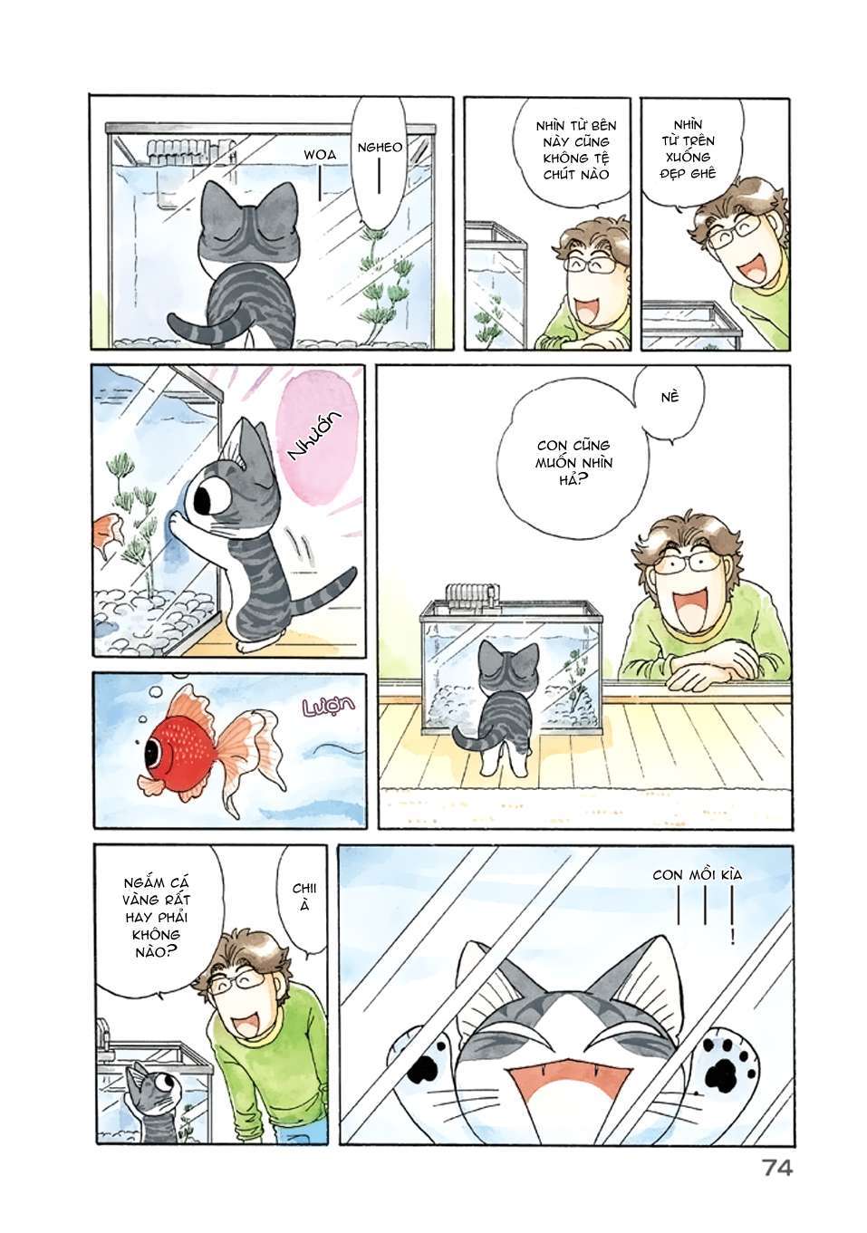 Truyện Tranh Mái Ấm Của Chi - Chii’s Sweet Home trang 3