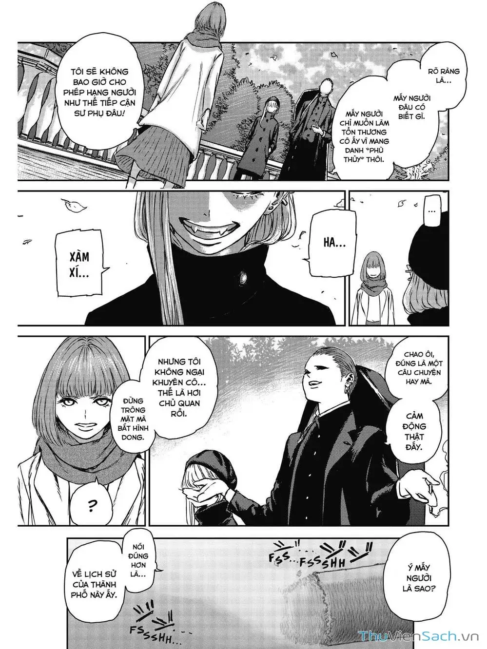 Truyện Tranh Phù Thủy Và Quái Thú - Majo To Yajuu trang 5