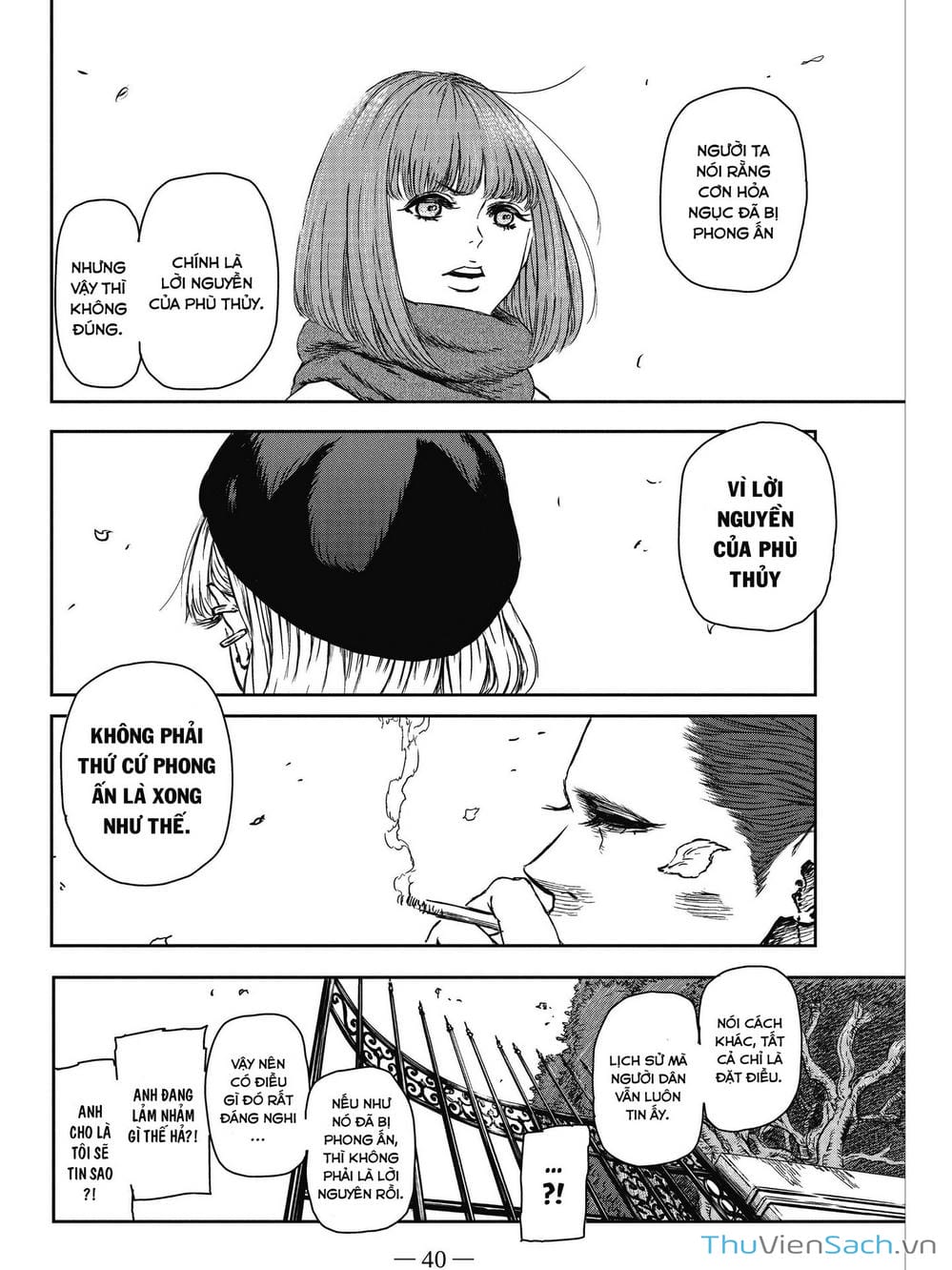 Truyện Tranh Phù Thủy Và Quái Thú - Majo To Yajuu trang 5