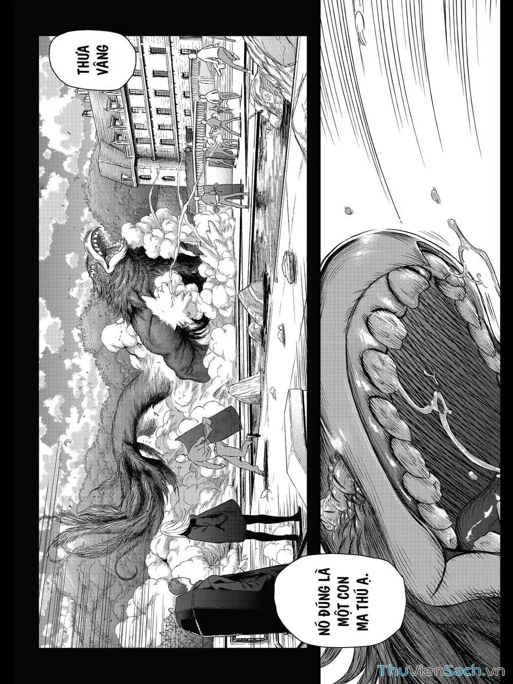 Truyện Tranh Phù Thủy Và Quái Thú - Majo To Yajuu trang 5