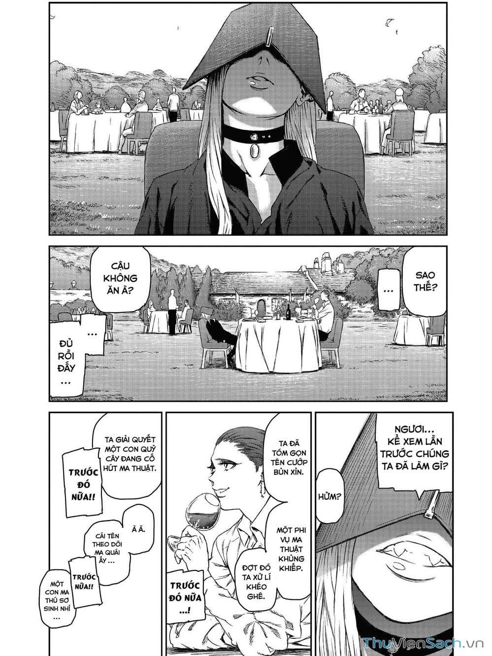 Truyện Tranh Phù Thủy Và Quái Thú - Majo To Yajuu trang 5